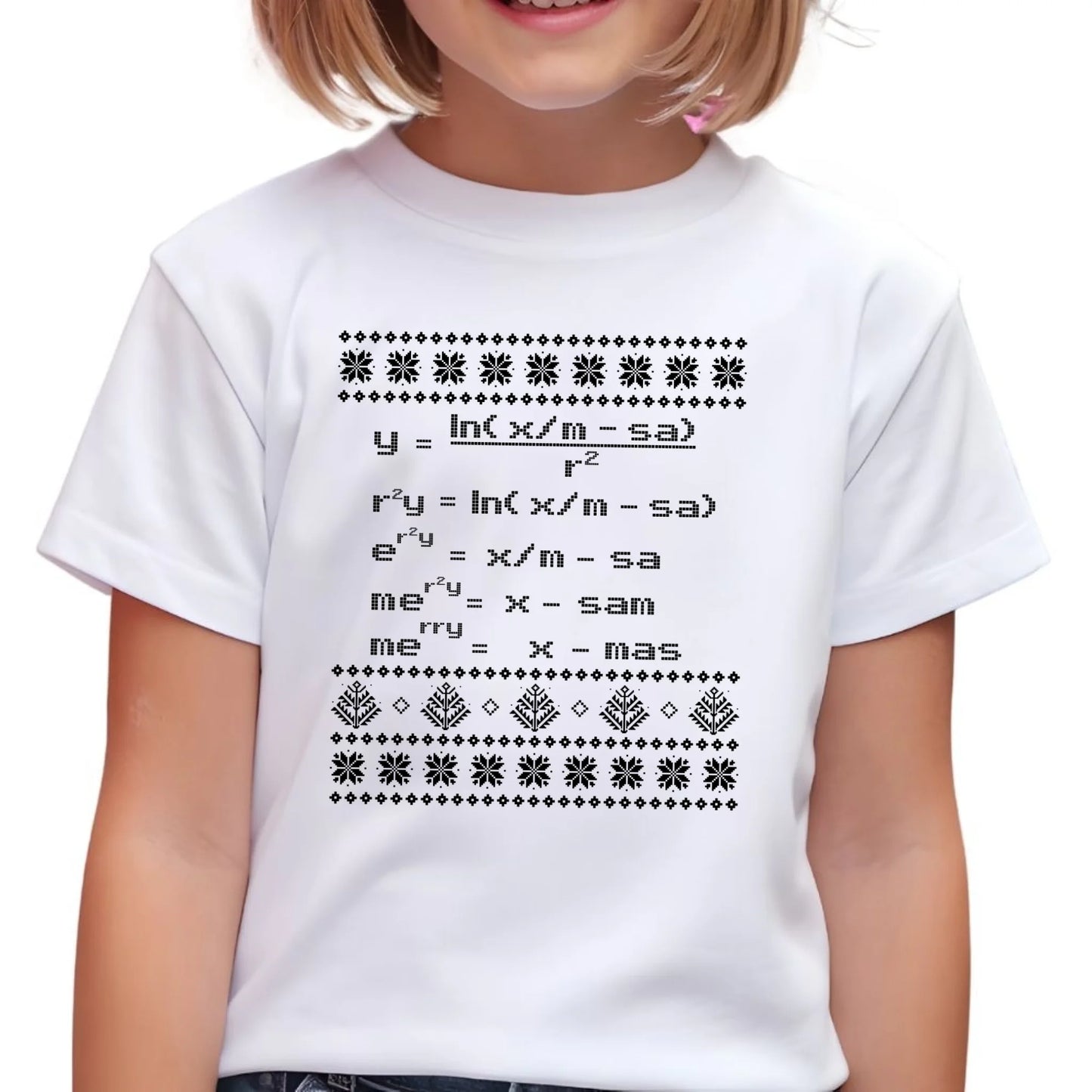 Koszulka dziecięca świąteczna - Zadanie matematyczne BN108 - StoryCups.pl