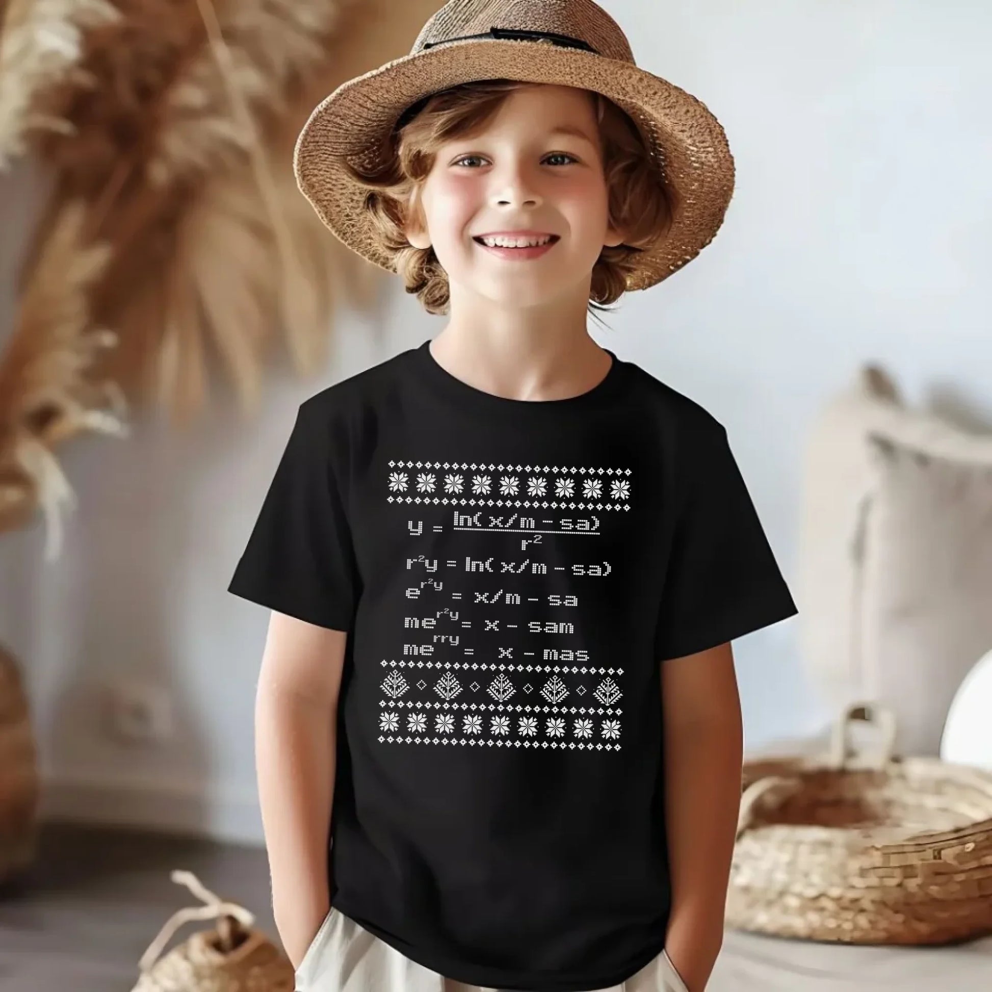 Koszulka dziecięca świąteczna - Zadanie matematyczne BN108 - StoryCups.pl