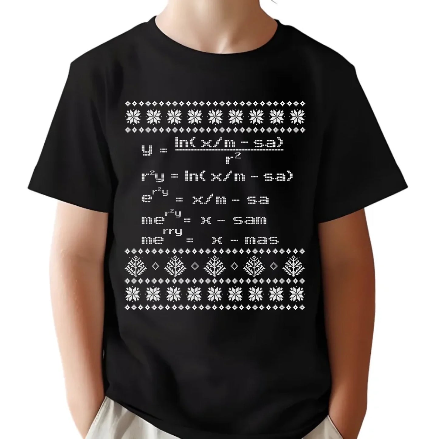 Koszulka dziecięca świąteczna - Zadanie matematyczne BN108 - StoryCups.pl