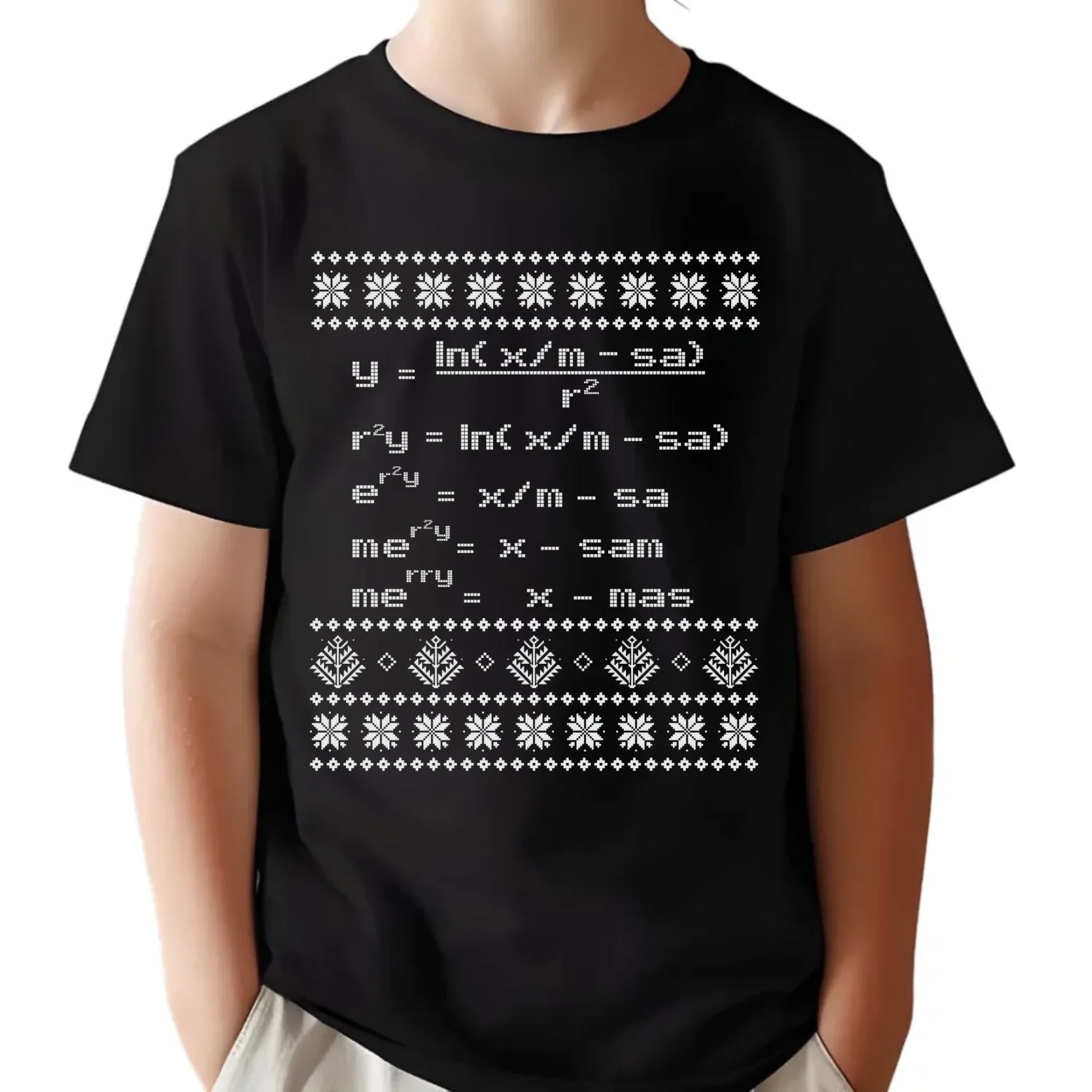 Koszulka dziecięca świąteczna - Zadanie matematyczne BN108 - StoryCups.pl