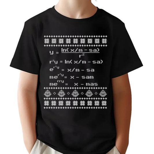 Koszulka dziecięca świąteczna - Zadanie matematyczne BN108 - StoryCups.pl