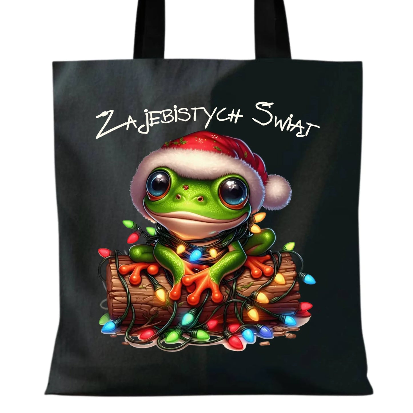 Torba świąteczna - Żaba - Żajebistych Świąt BN106 - StoryCups.pl