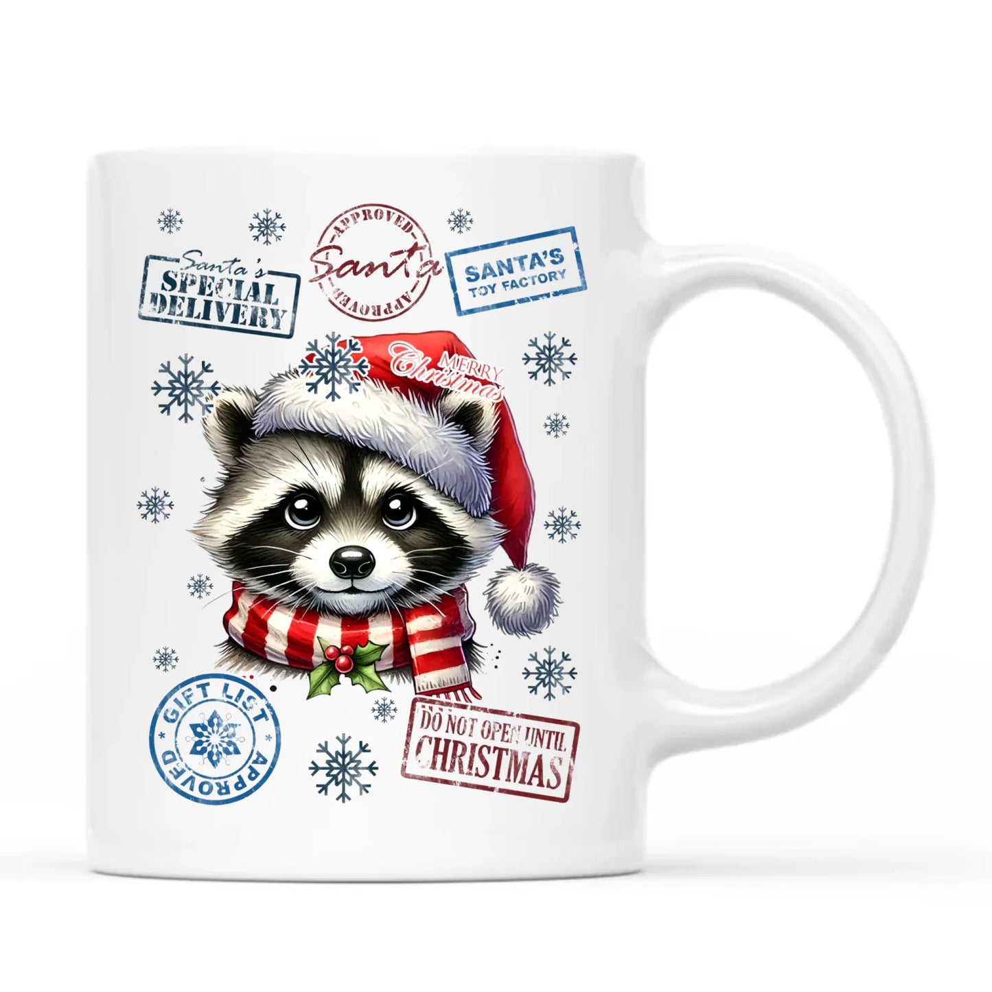 Kubek świąteczny - Szop - Przesyłka od Mikołaja BN104 - StoryCups.pl