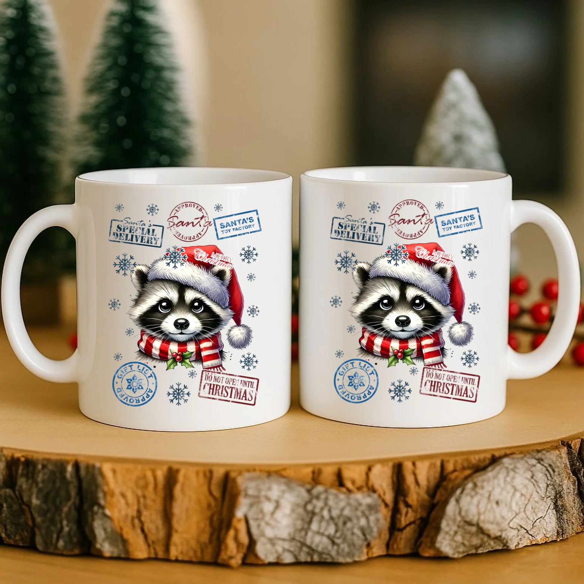 Kubek świąteczny - Szop - Przesyłka od Mikołaja BN104 - StoryCups.pl