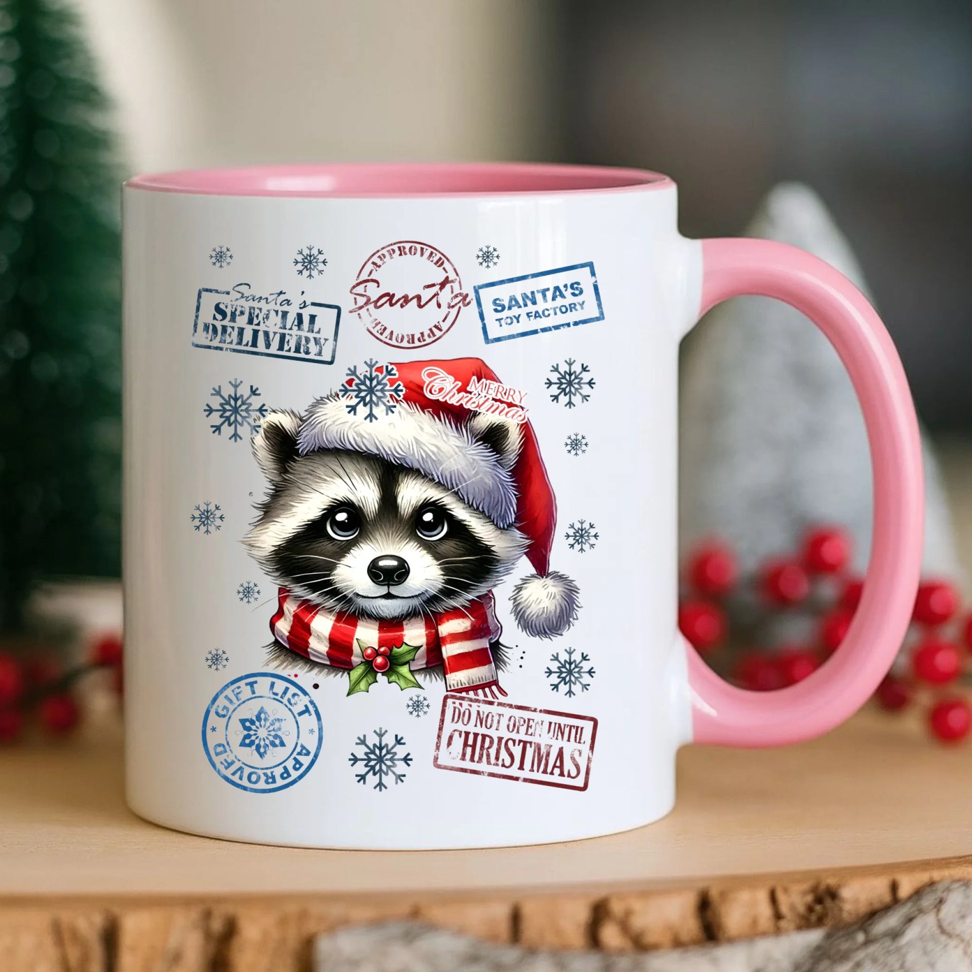 Kubek świąteczny - Szop - Przesyłka od Mikołaja BN104 - StoryCups.pl