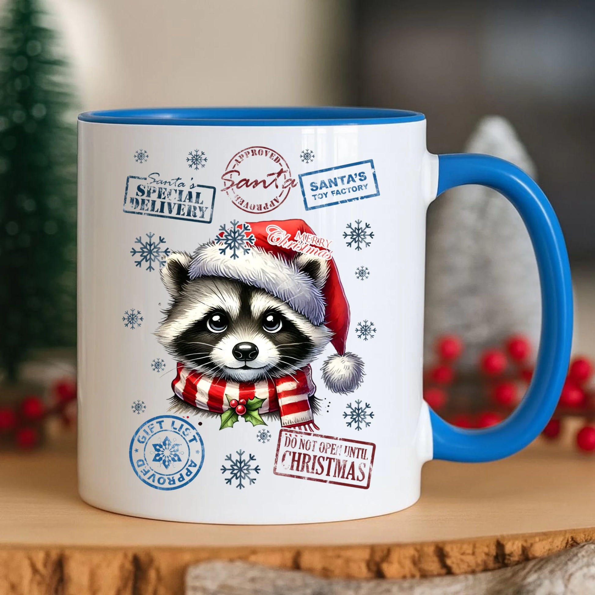 Kubek świąteczny - Szop - Przesyłka od Mikołaja BN104 - StoryCups.pl