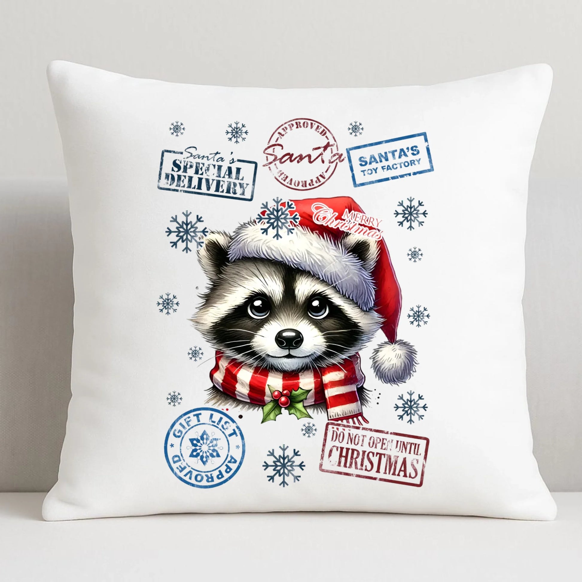 Poduszka świąteczna - Szop - Przesyłka od Mikołaja BN104 - StoryCups.pl
