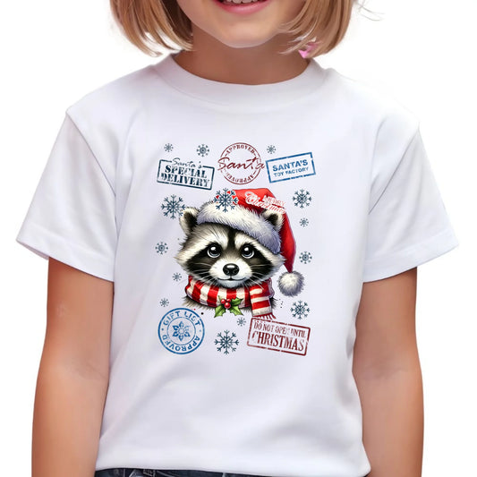 Koszulka dziecięca świąteczna - Szop - Przesyłka od Mikołaja BN104
