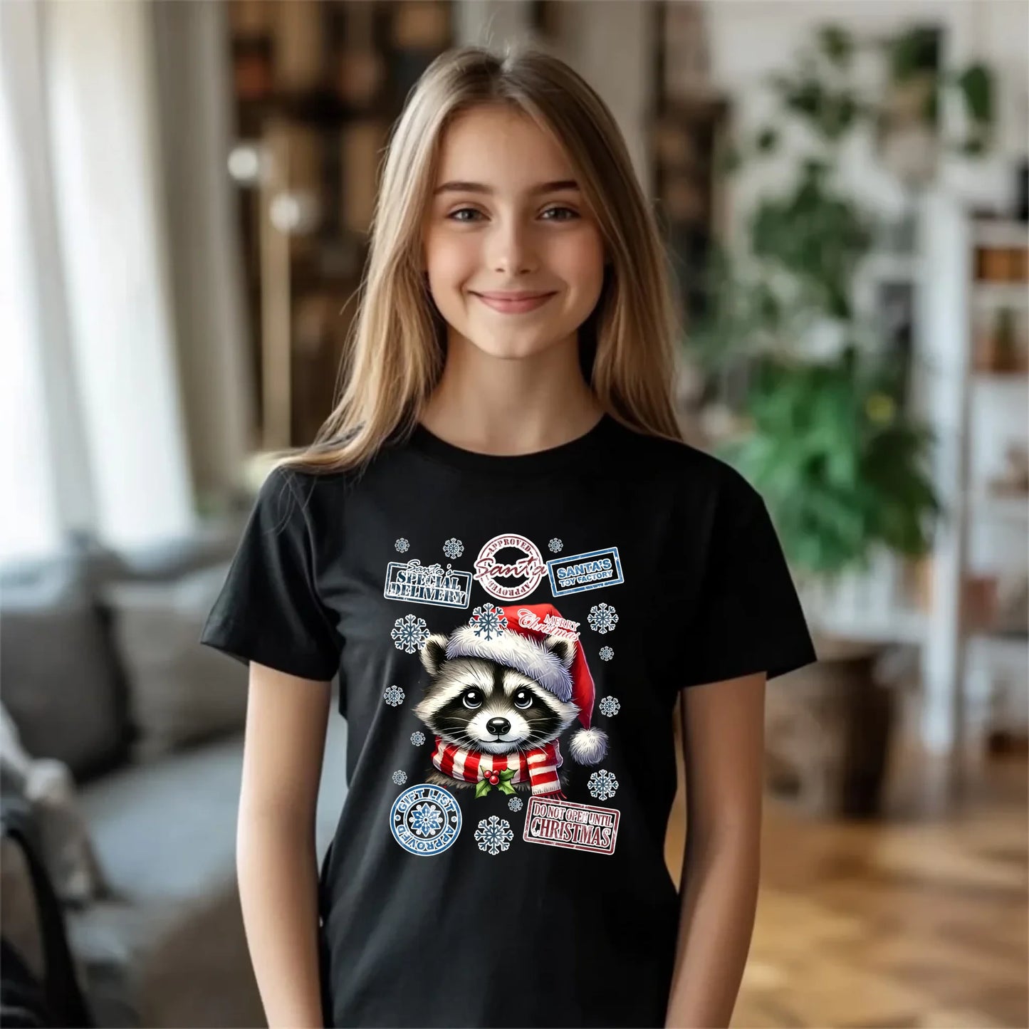 Koszulka dziecięca świąteczna - Szop - Przesyłka od Mikołaja BN104