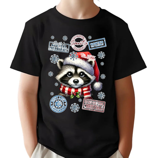 Koszulka dziecięca świąteczna - Szop - Przesyłka od Mikołaja BN104