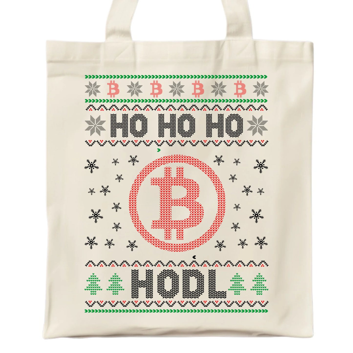 Torba świąteczna - Bitcoin - Ho Ho hodl BN103 - StoryCups.pl