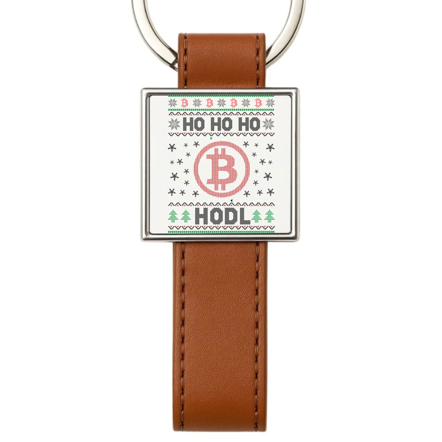Brelok świąteczny - Bitcoin - Ho Ho hodl BN103 - StoryCups.pl