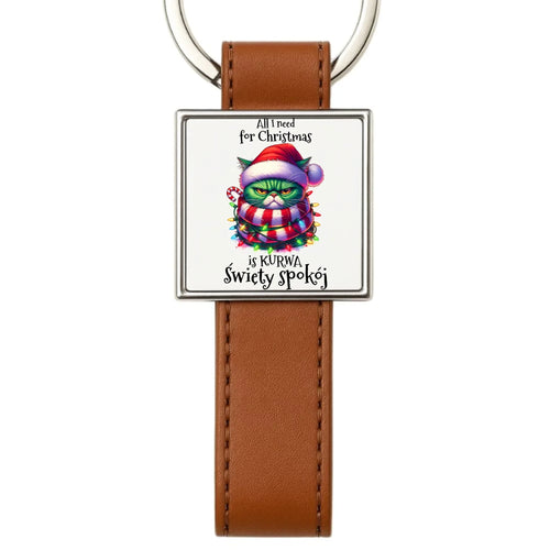 Brelok świąteczny - All I need for Christmas is ku*wa święty spokój - bez cenzury BN101 - StoryCups.pl