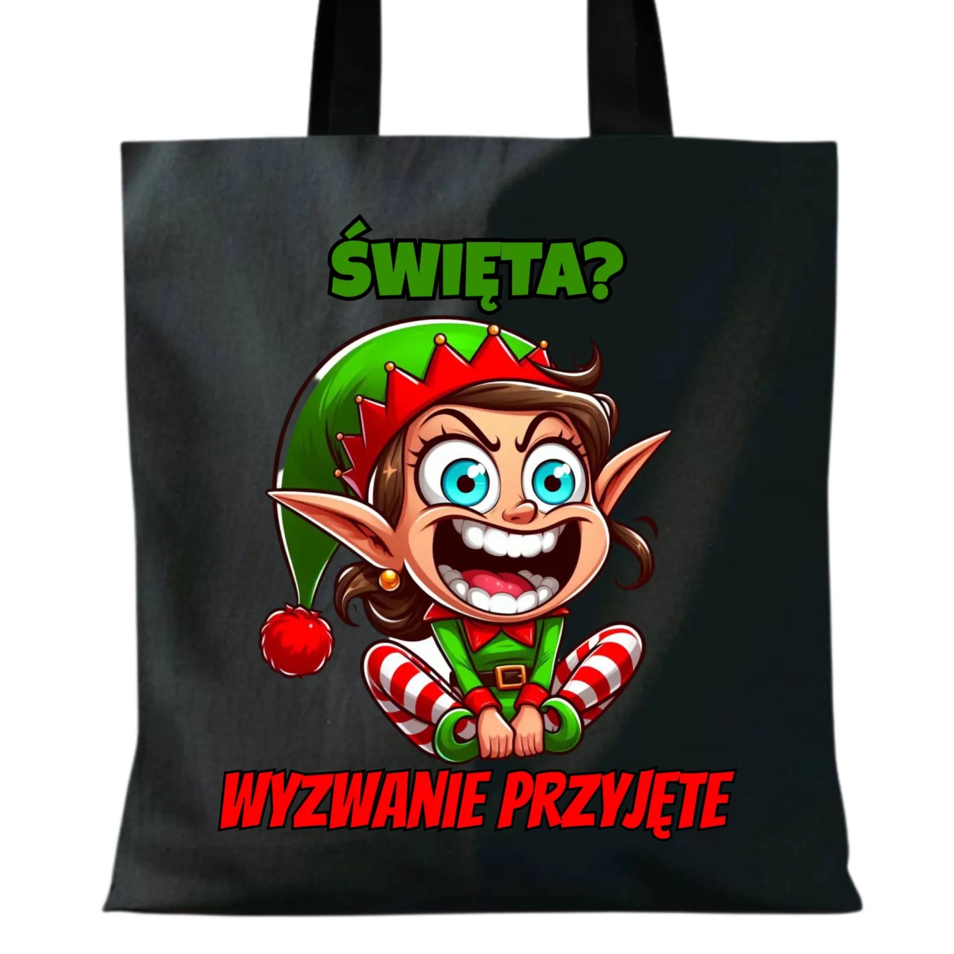 Torba świąteczna - Skrzat Wyzwanie przyjęte BN100 - StoryCups.pl