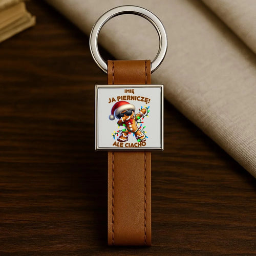Brelok świąteczny - Piernik Ja pierniczę ale ciacho - personalizowany BN94 - StoryCups.pl