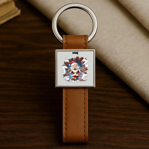 Brelok świąteczny - Mikołaj 3D - personalizowany BN83 - StoryCups.pl