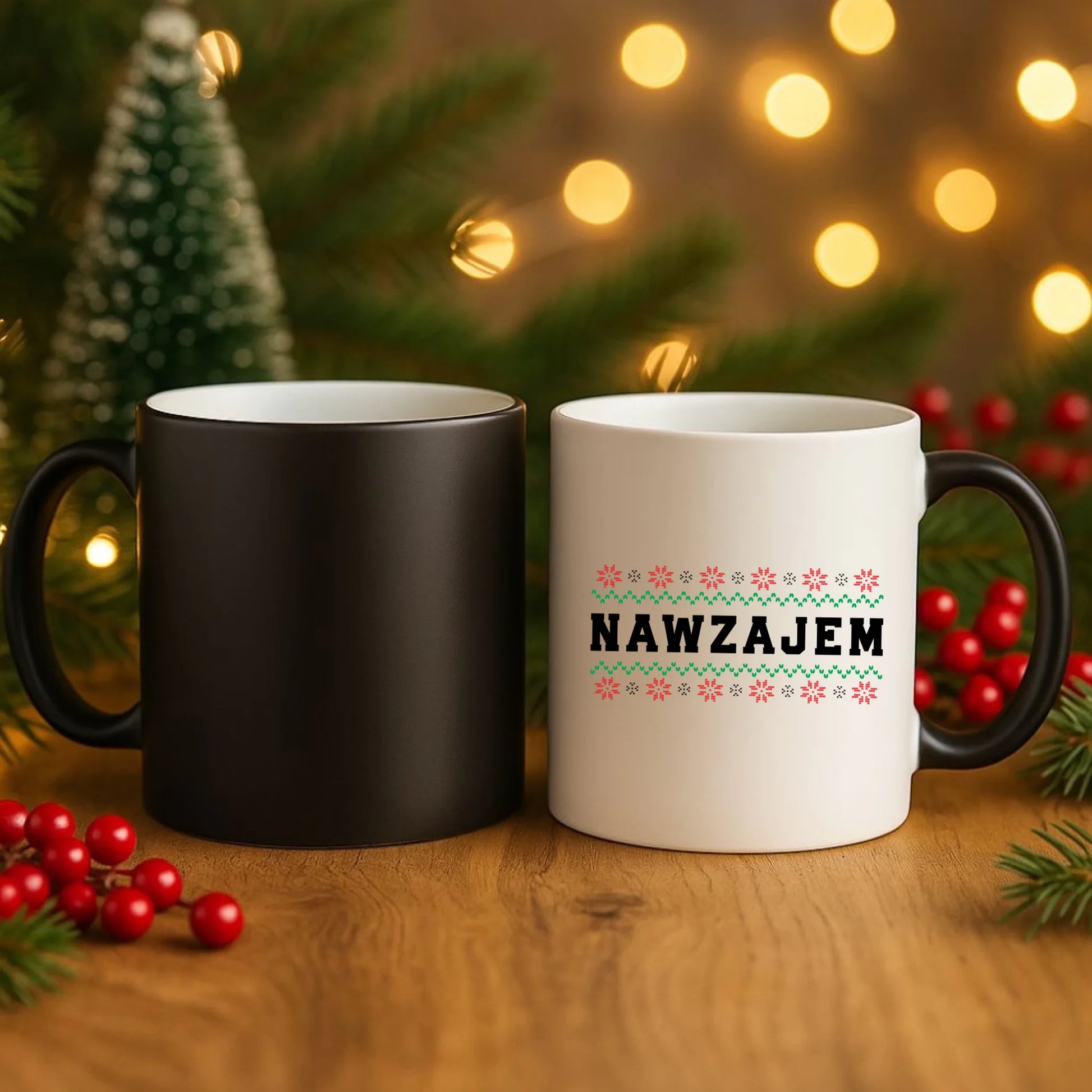 Kubek magiczny świąteczny - Nawzajem BN150 - StoryCups.pl