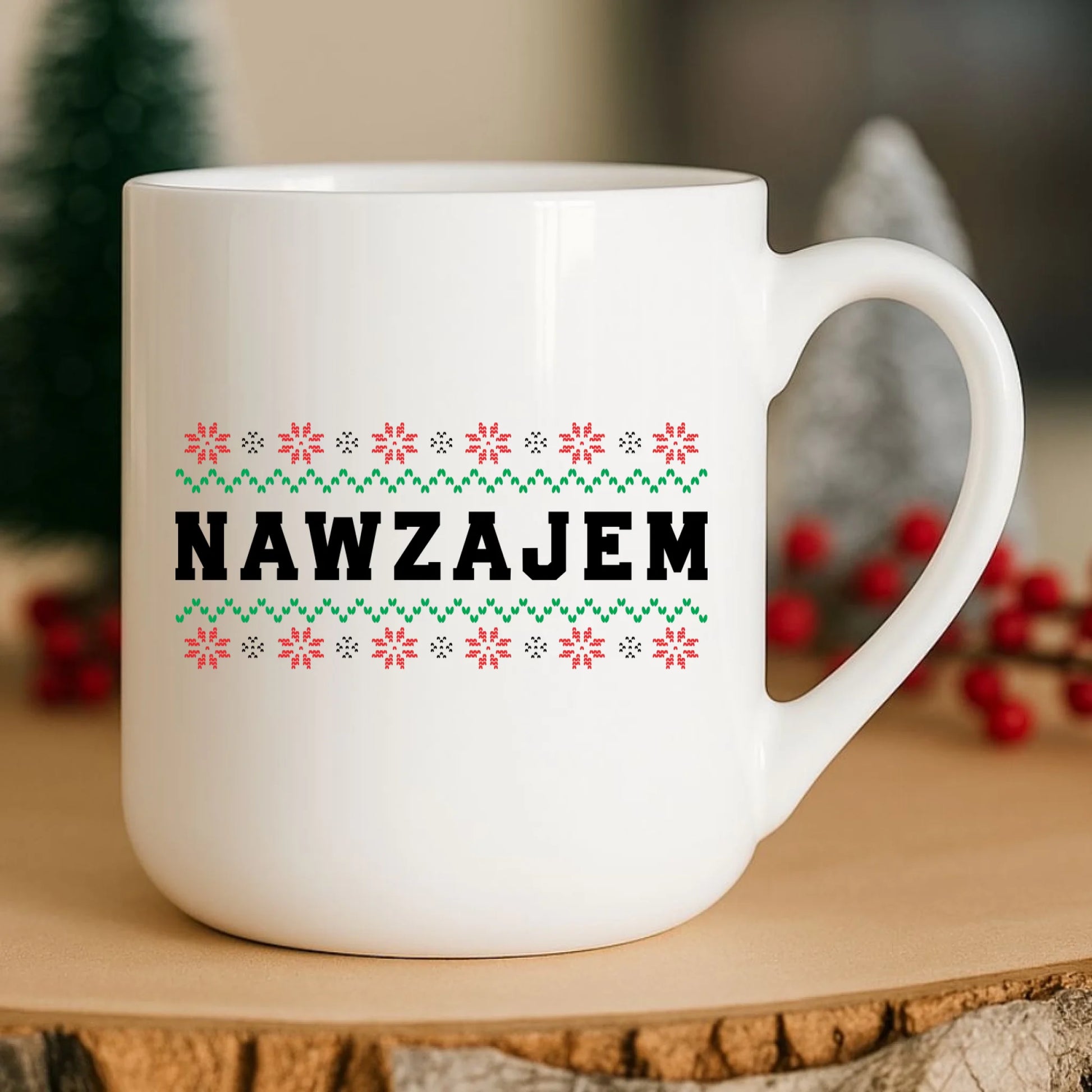 Kubek elegant świąteczny - Nawzajem BN150 - StoryCups.pl