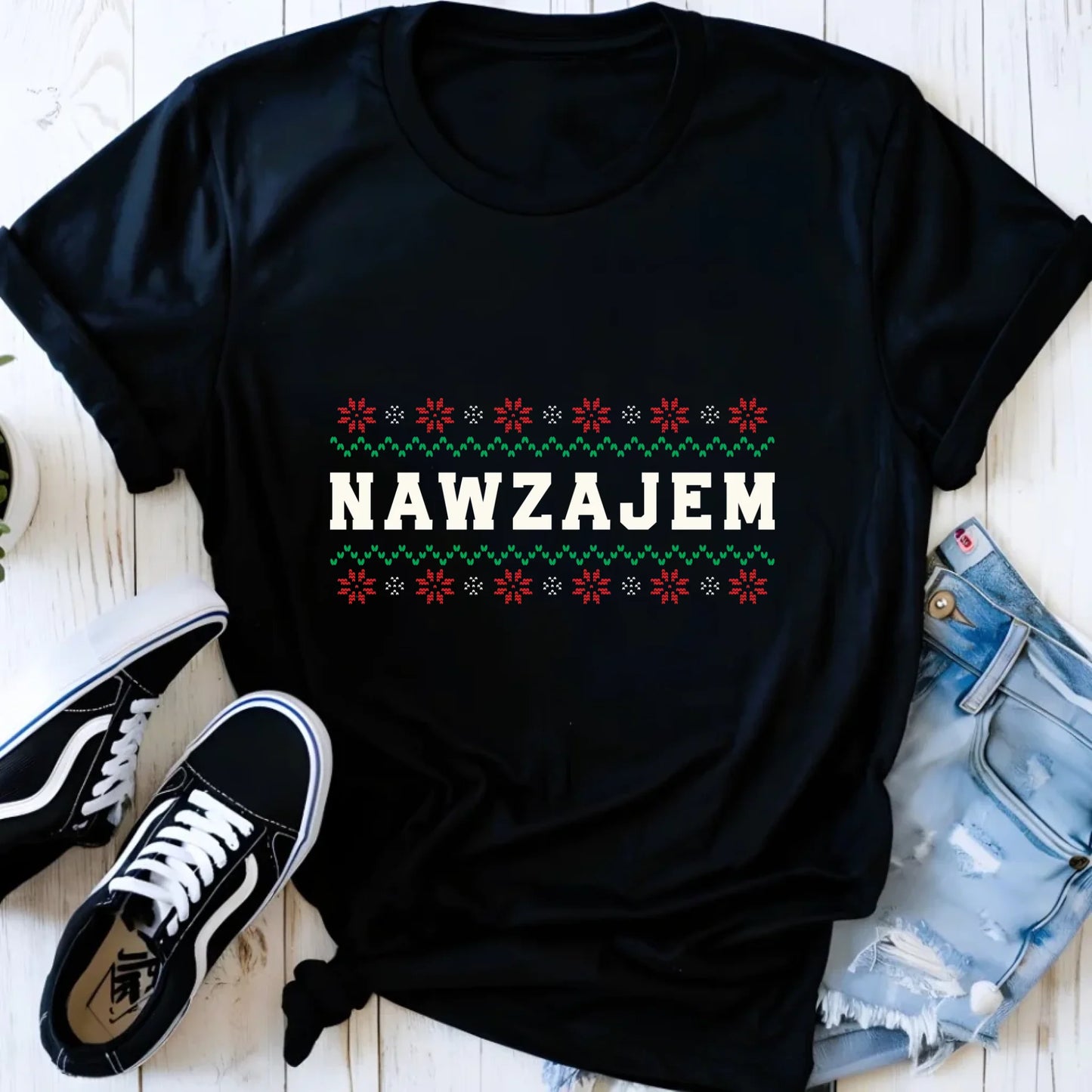 Koszulka damska świąteczna - Nawzajem BN150 - StoryCups.pl