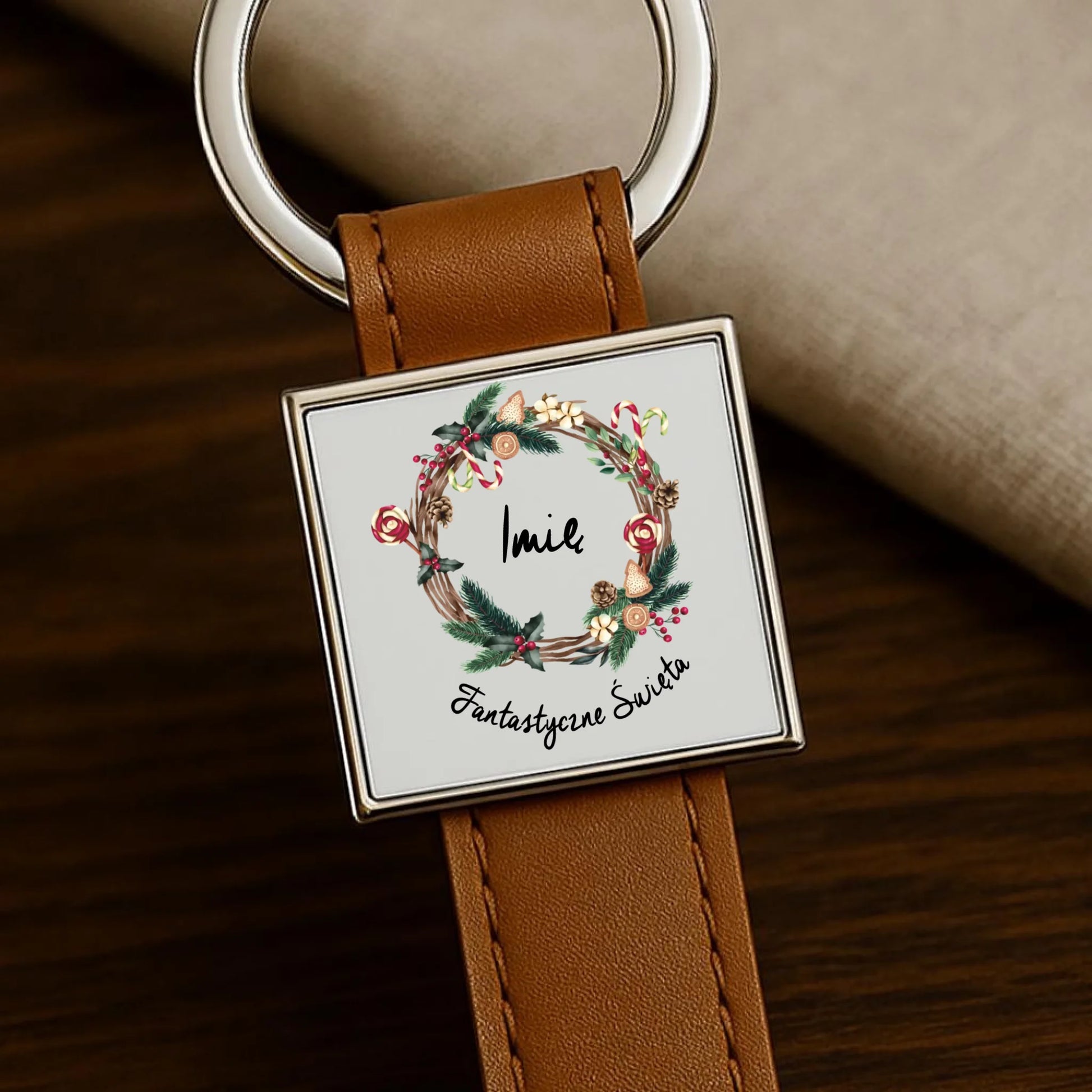 Brelok świąteczny - Fantastyczne Święta - personalizowany BN14 - StoryCups.pl