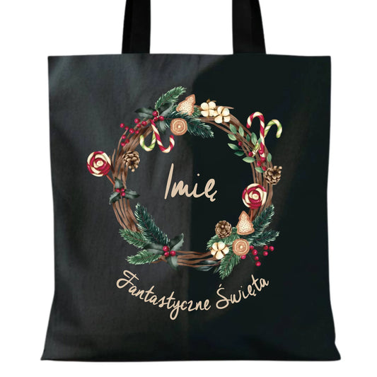 Torba świąteczna - Fantastyczne Święta - personalizowana BN14