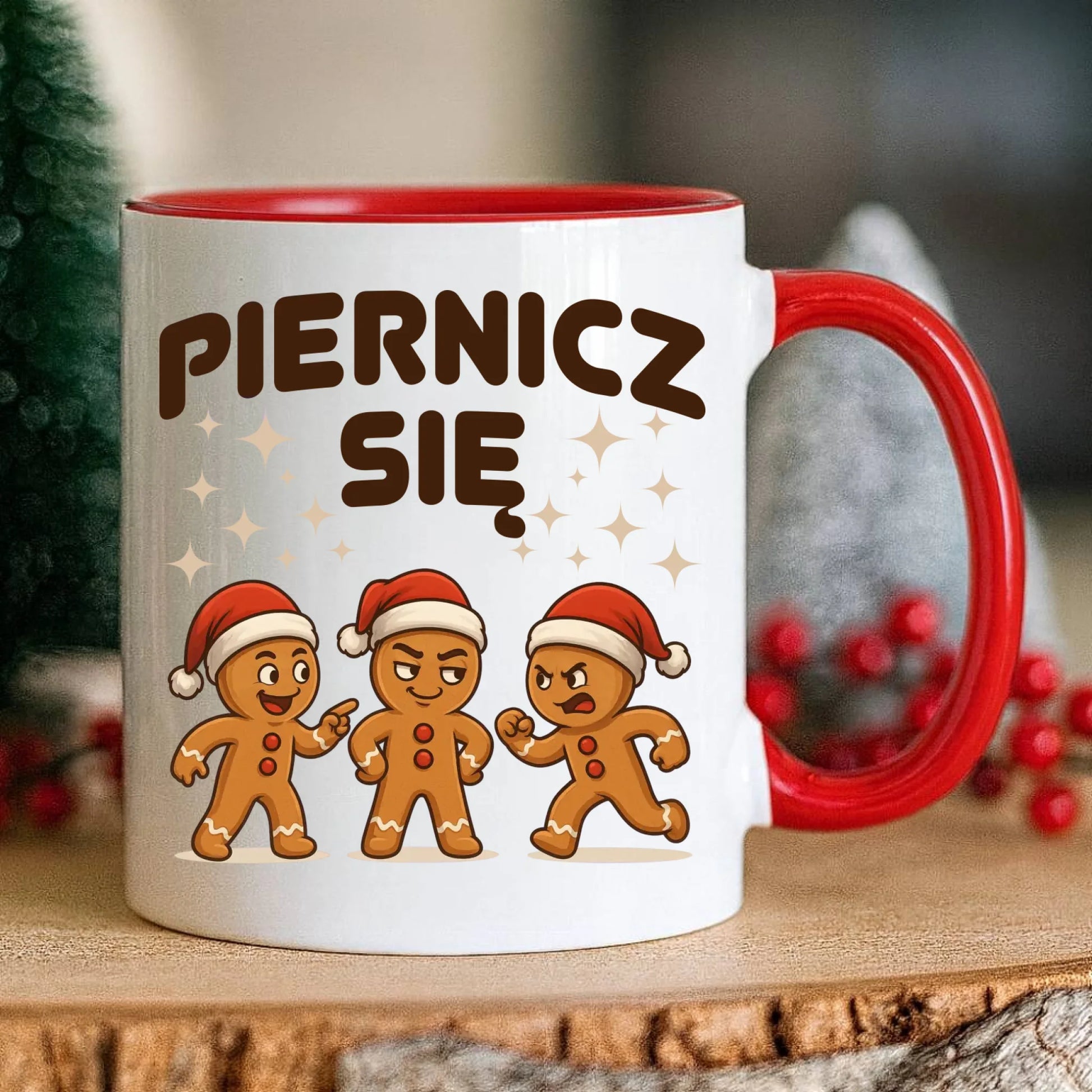 Kubek świąteczny - Piernicz się BN149 - StoryCups.pl
