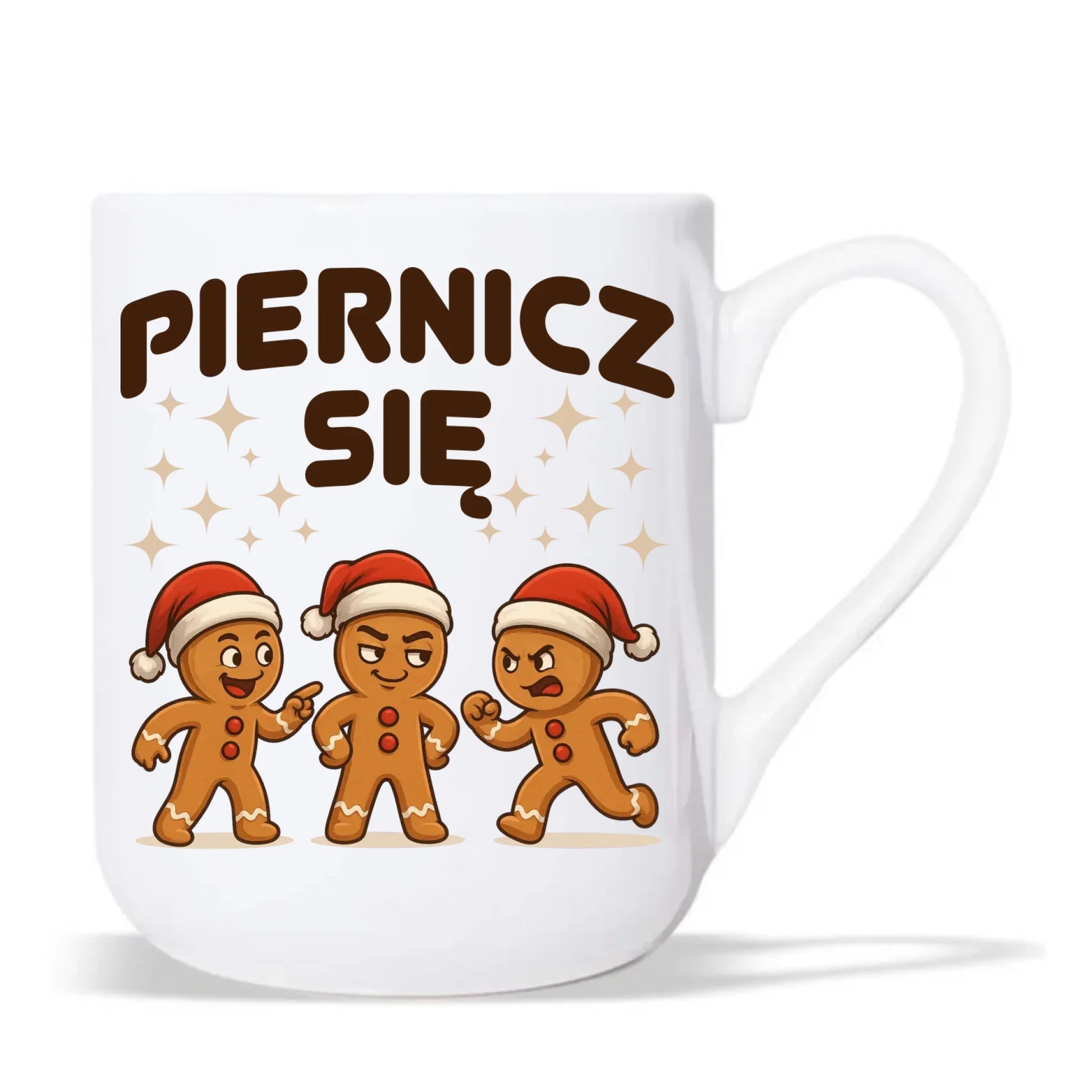 Kubek elegant świąteczny - Piernicz się BN149 - StoryCups.pl