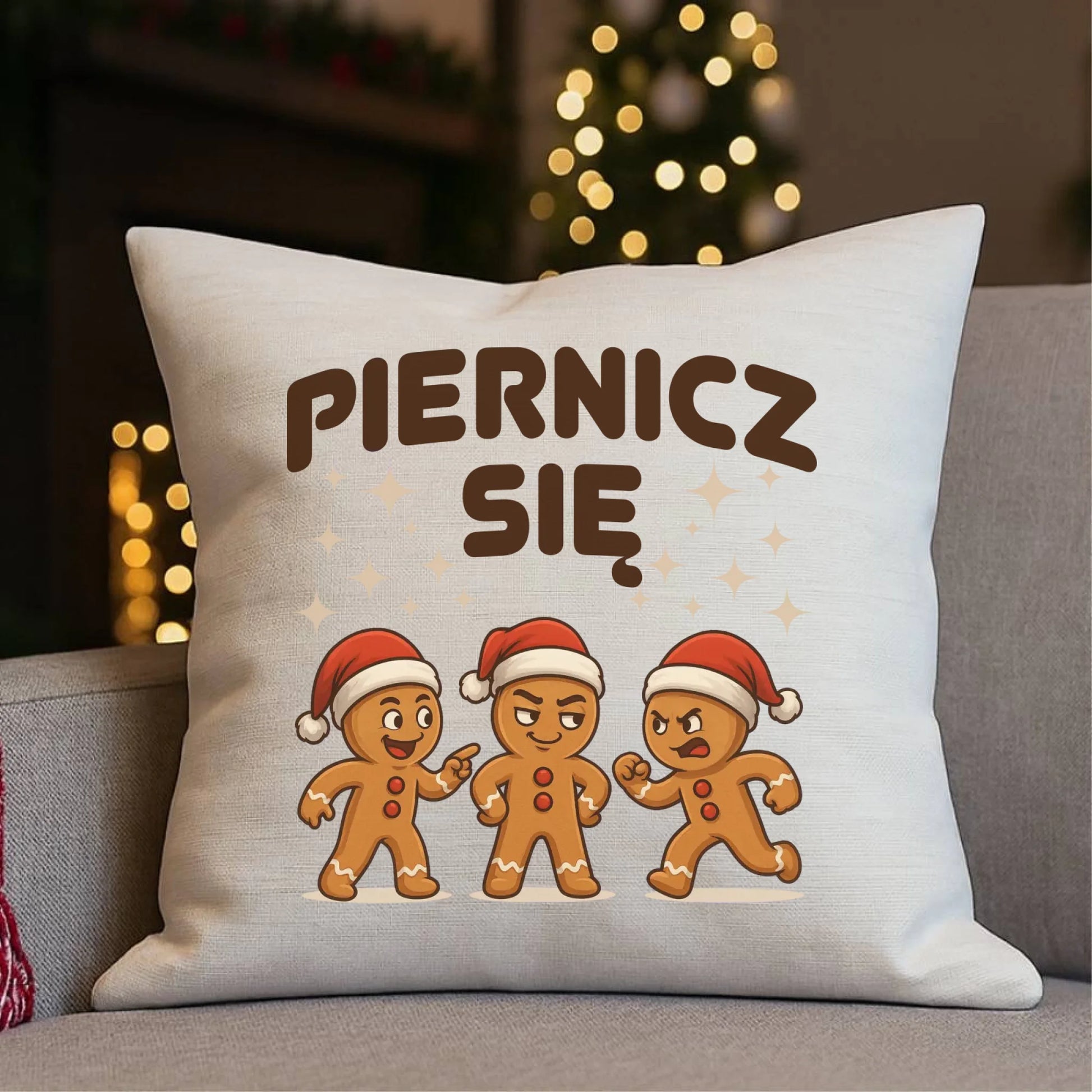 Poduszka świąteczna - Piernicz się BN149 - StoryCups.pl