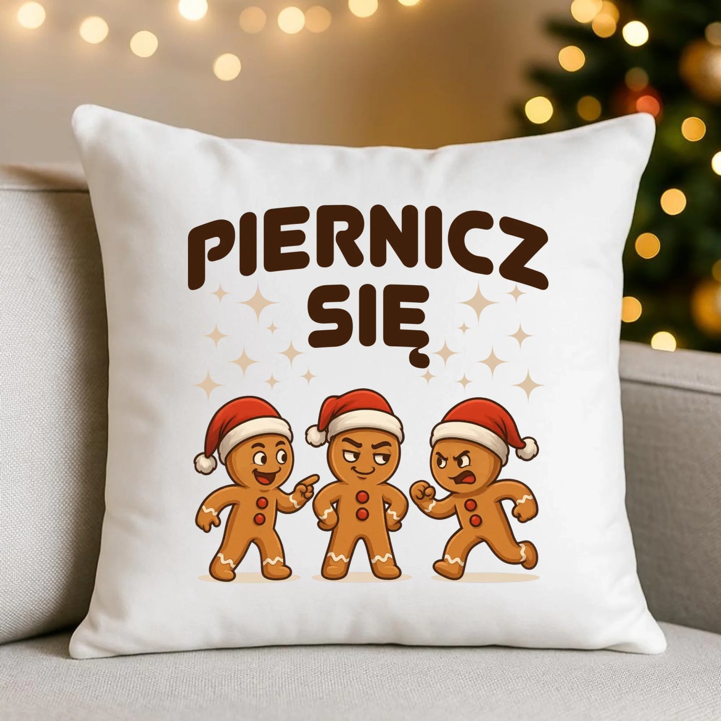 Poduszka świąteczna - Piernicz się BN149 - StoryCups.pl