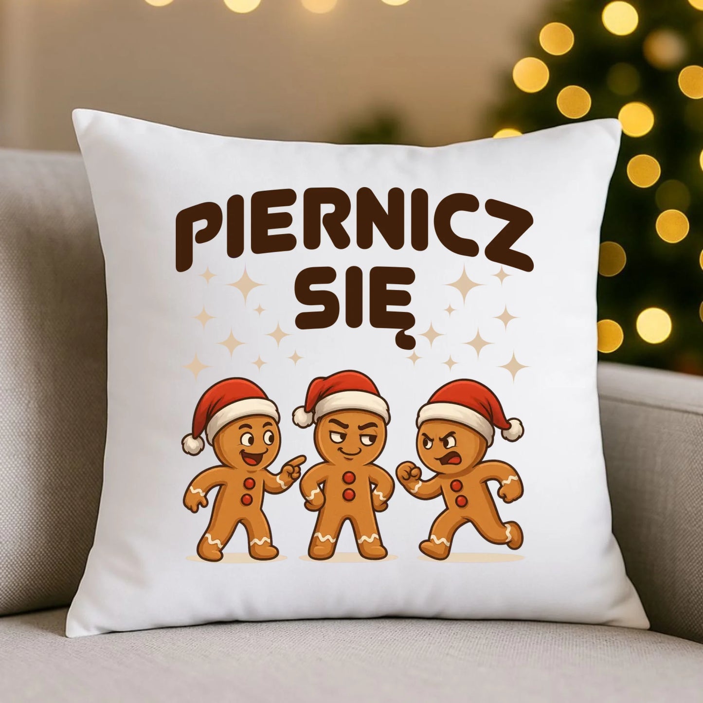 Poduszka świąteczna - Piernicz się BN149 - StoryCups.pl