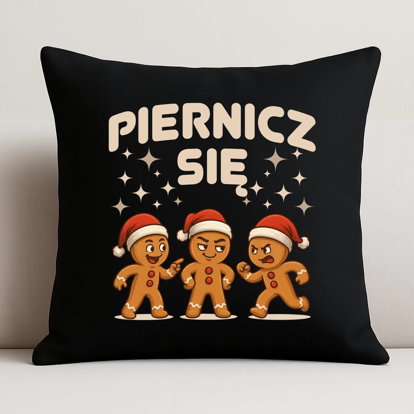 Poduszka dekoracyjna świąteczna - Piernicz się BN149 - StoryCups.pl