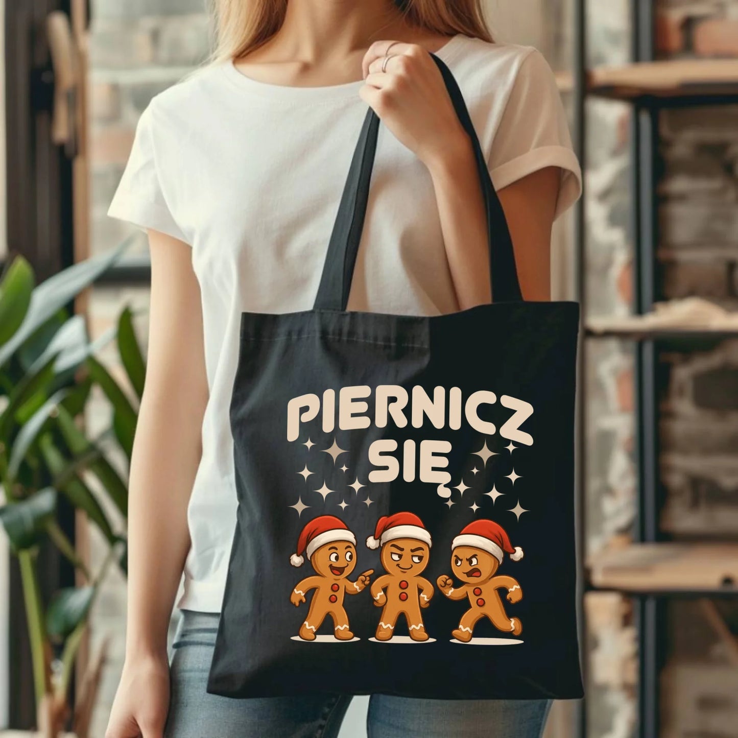 Torba świąteczna - Piernicz się BN149