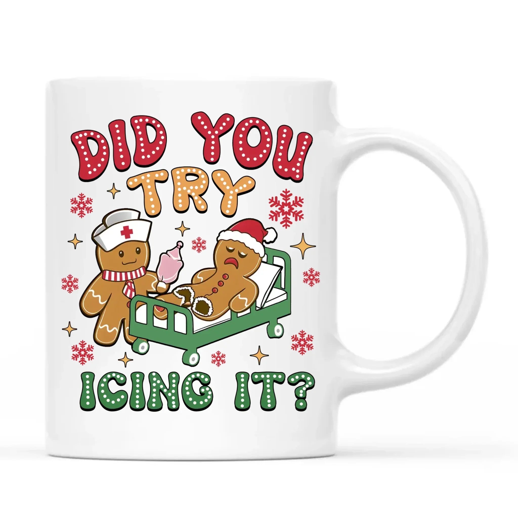 Kubek świąteczny - Did you try icing it? BN78 - StoryCups.pl