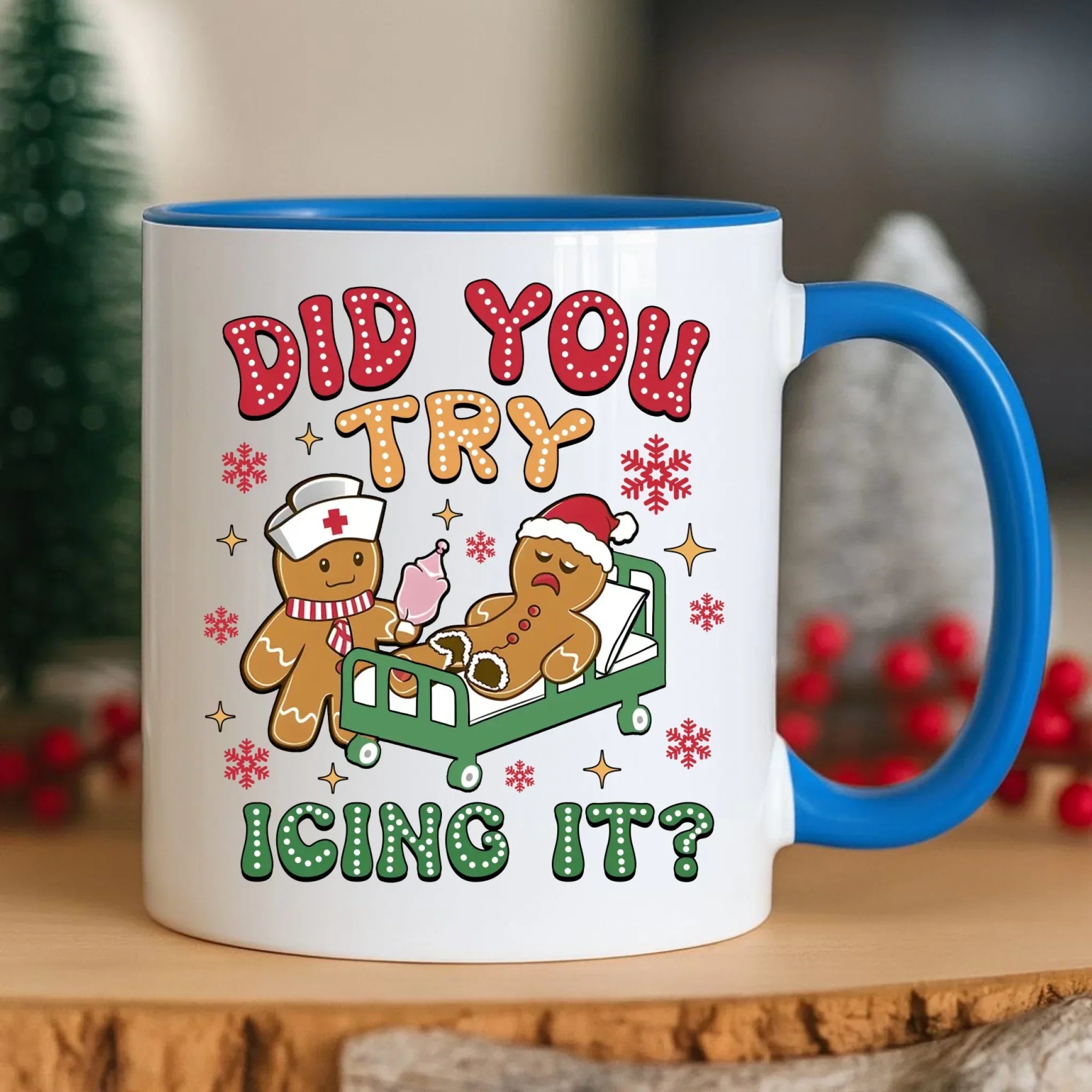 Kubek świąteczny - Did you try icing it? BN78 - StoryCups.pl