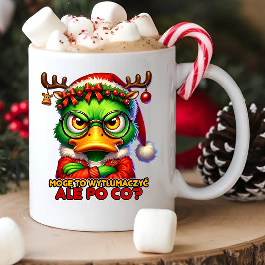 Kubek świąteczny - Mogę to wytłumaczyć Ale po co? BN77 - StoryCups.pl