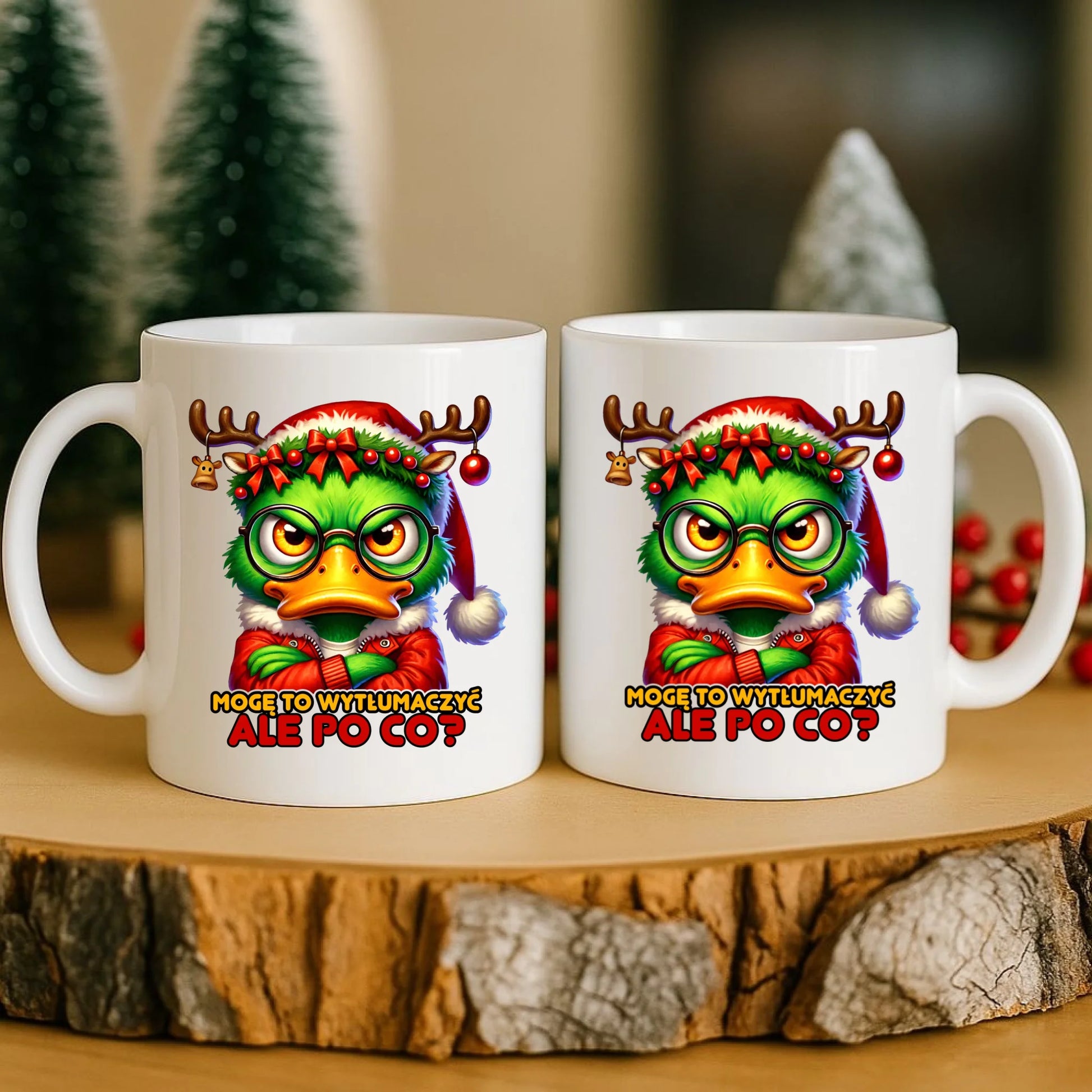 Kubek świąteczny - Mogę to wytłumaczyć Ale po co? BN77 - StoryCups.pl