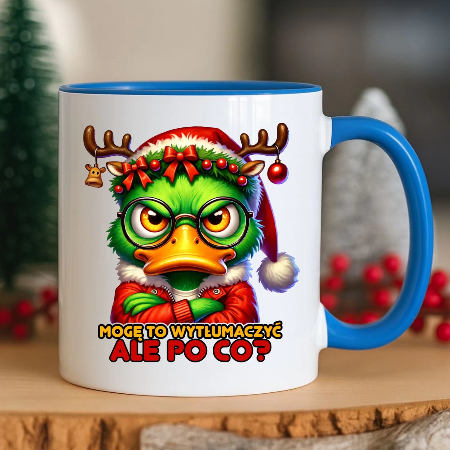 Kubek świąteczny - Mogę to wytłumaczyć Ale po co? BN77 - StoryCups.pl