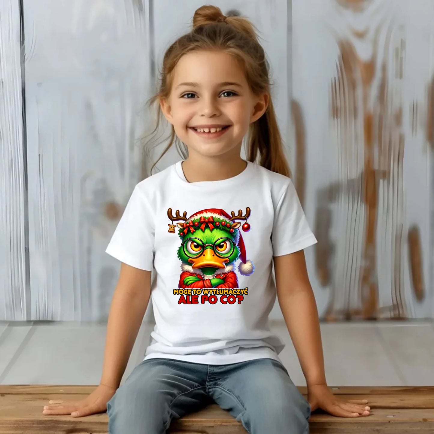 Koszulka dziecięca świąteczna - Mogę to wytłumaczyć Ale po co? BN77 - StoryCups.pl
