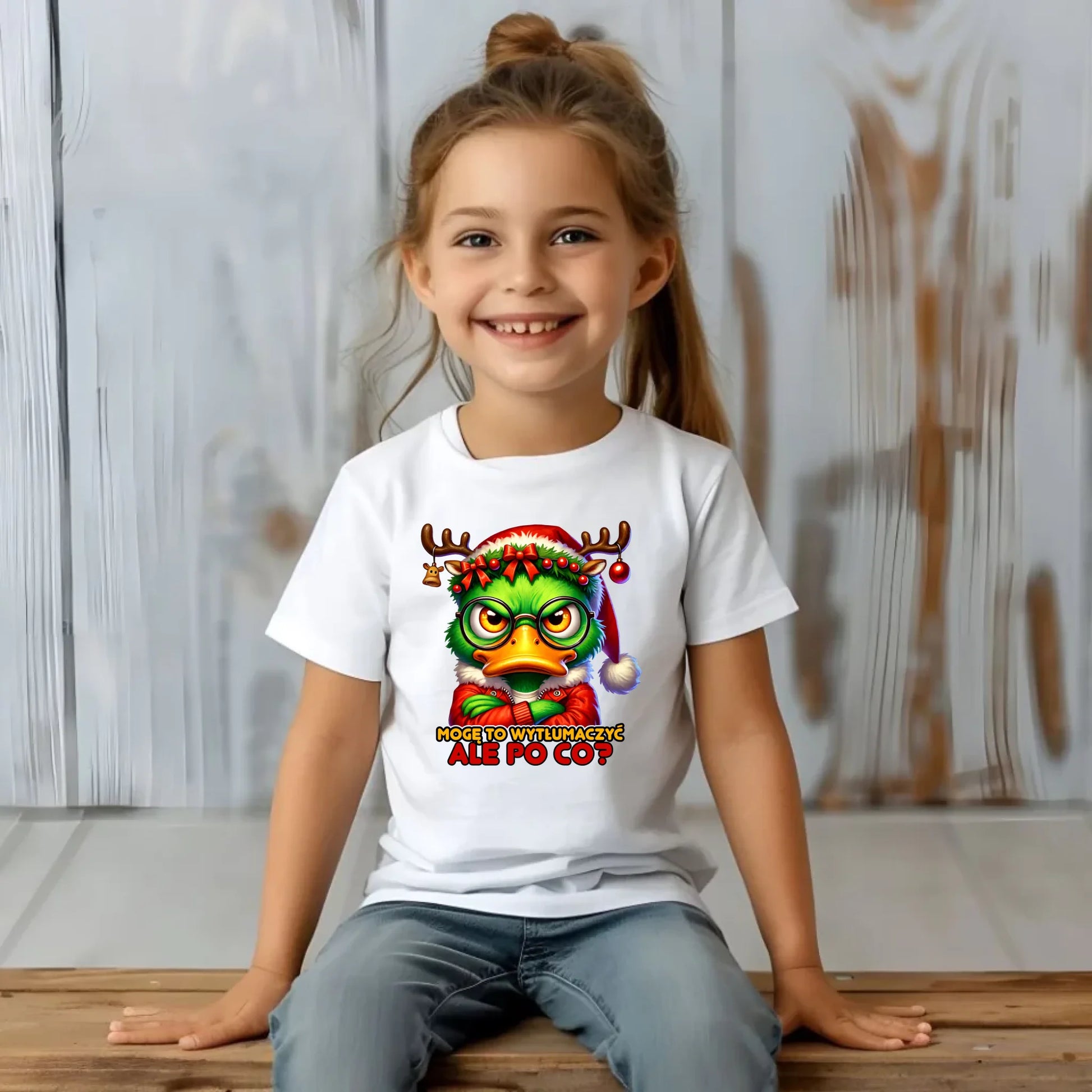 Koszulka dziecięca świąteczna - Mogę to wytłumaczyć Ale po co? BN77 - StoryCups.pl