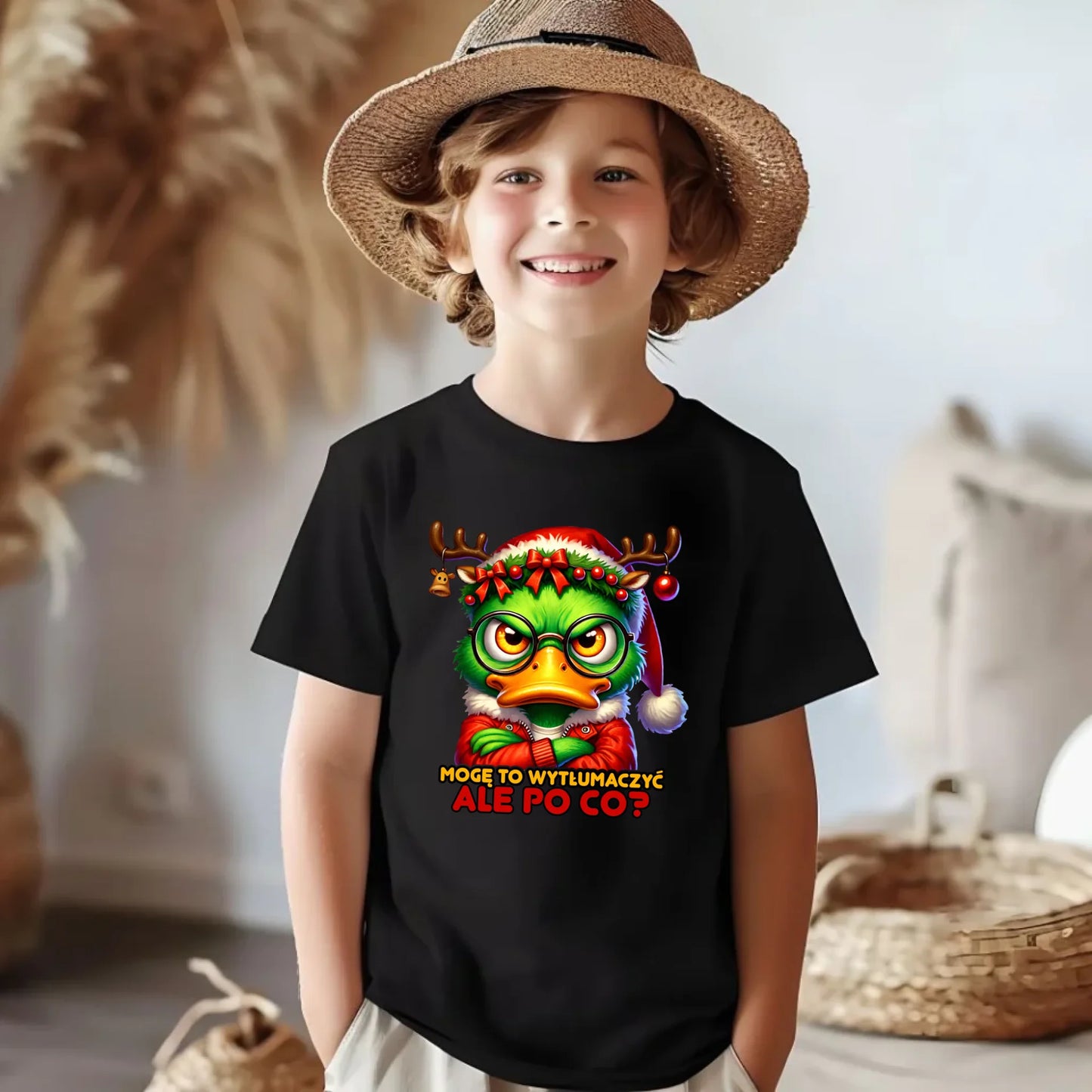 Koszulka dziecięca świąteczna - Mogę to wytłumaczyć Ale po co? BN77 - StoryCups.pl