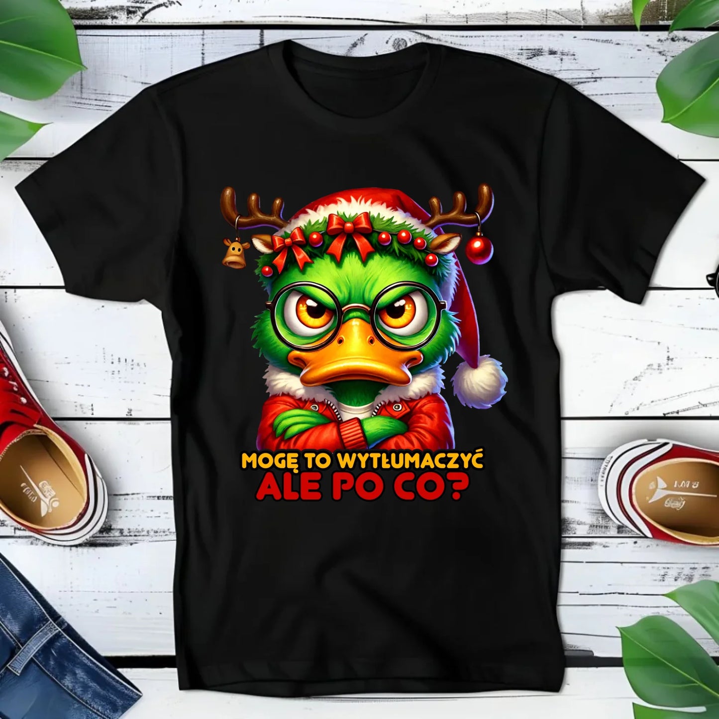 Koszulka dziecięca świąteczna - Mogę to wytłumaczyć Ale po co? BN77 - StoryCups.pl