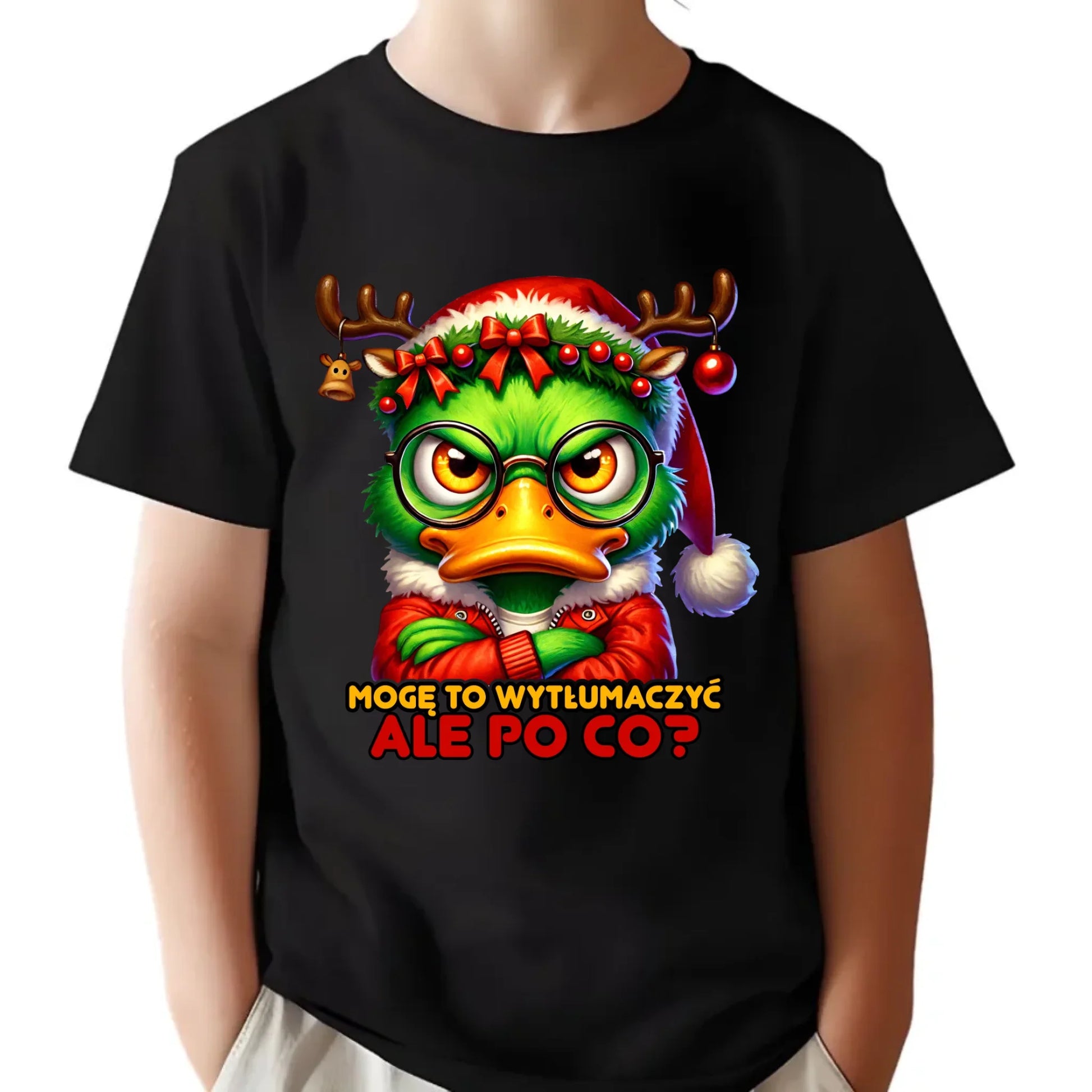 Koszulka dziecięca świąteczna - Mogę to wytłumaczyć Ale po co? BN77 - StoryCups.pl