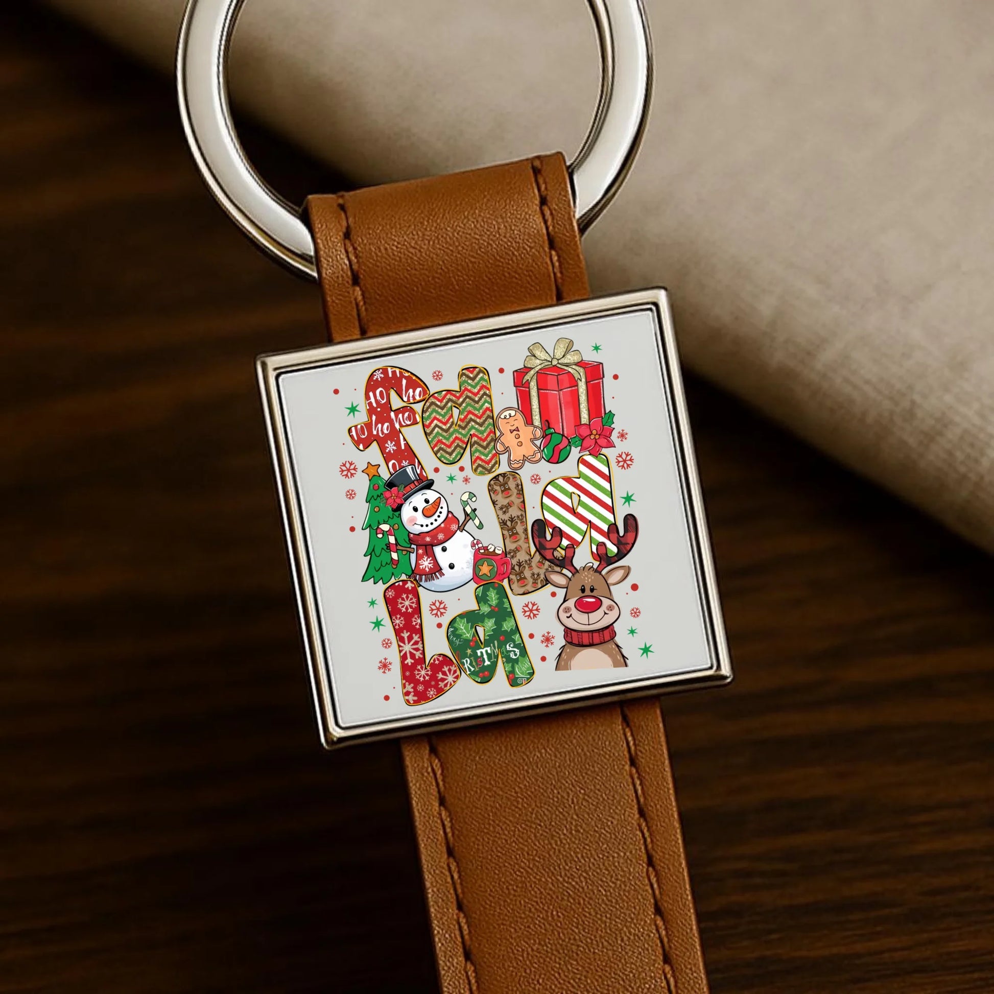 Brelok świąteczny - Fa la la BN71 - StoryCups.pl