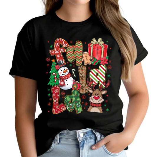 Koszulka damska świąteczna - Fa la la BN71 - StoryCups.pl