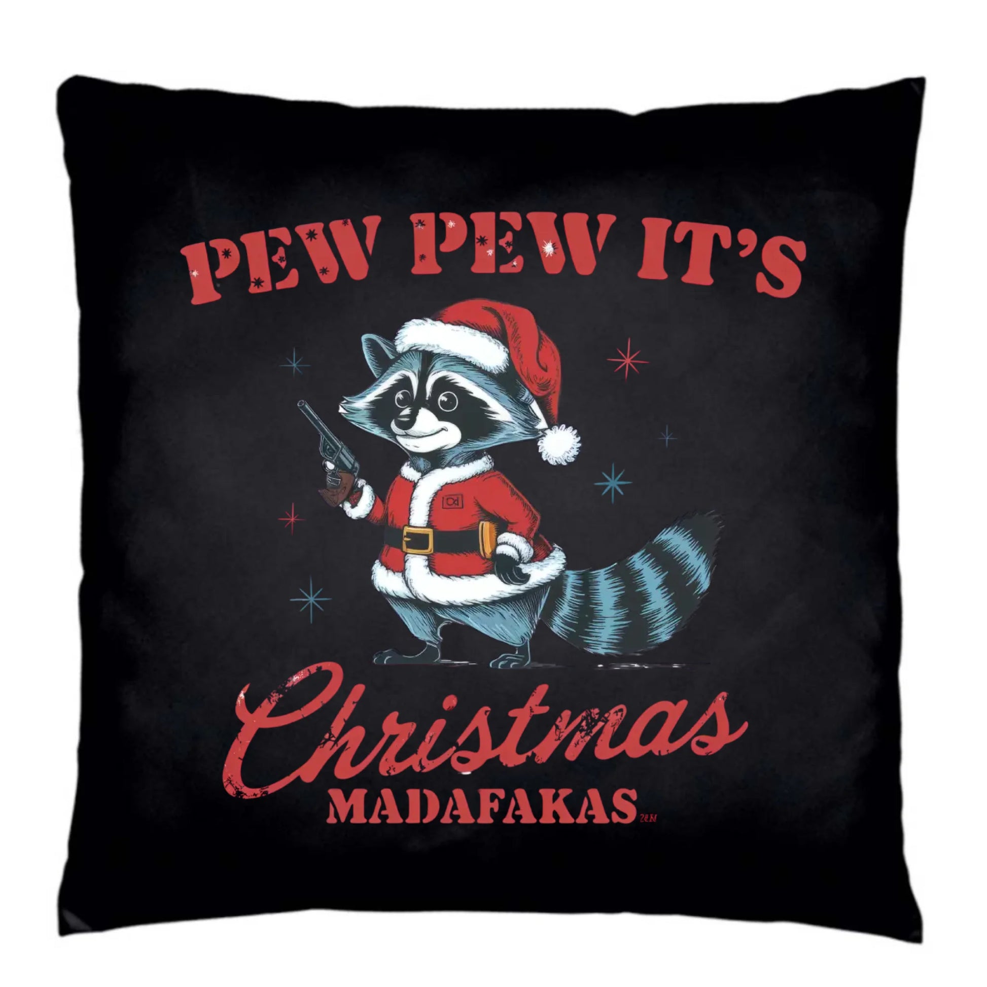Poduszka dekoracyjna świąteczna - Pew pew it's Christmas BN60 - StoryCups.pl