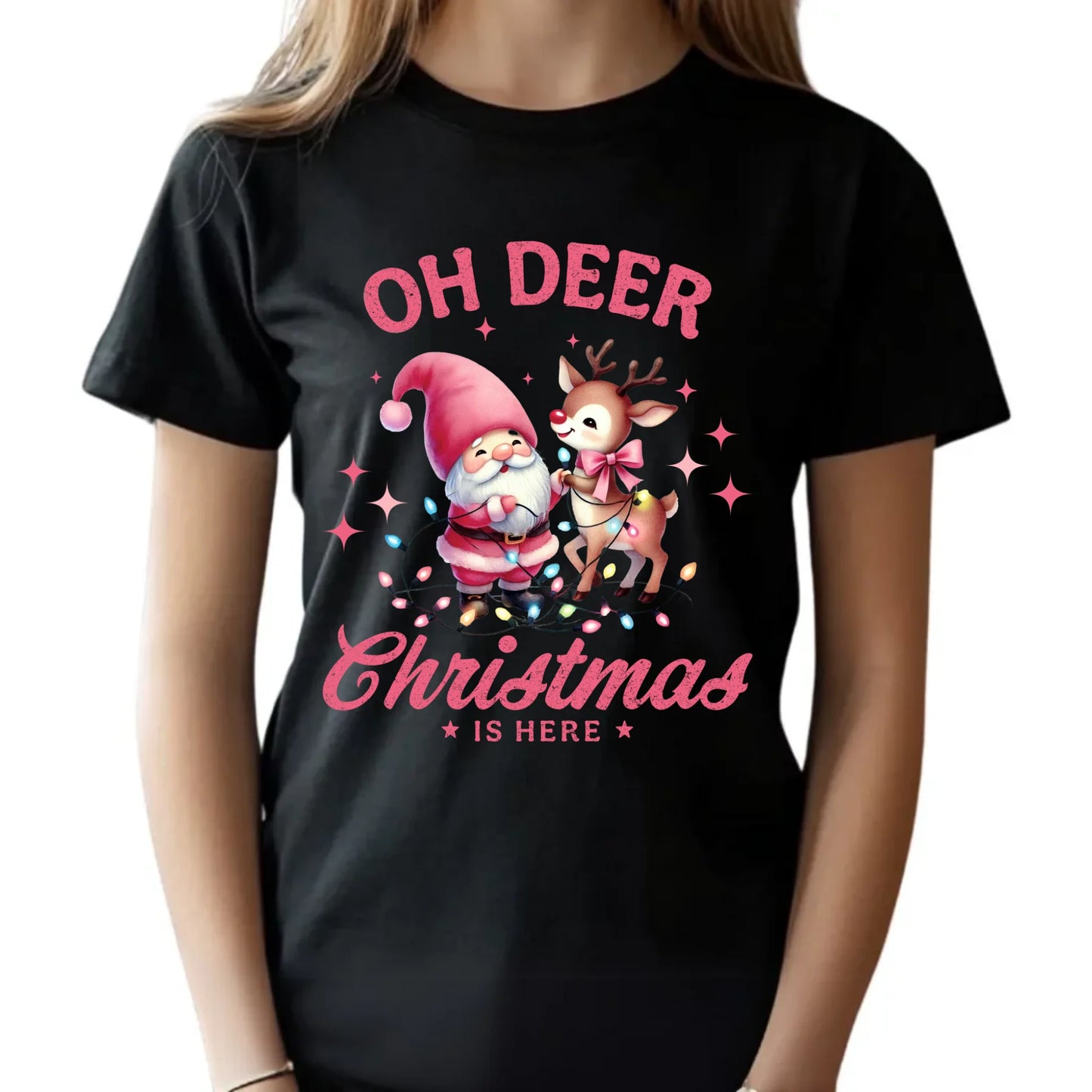 Koszulka dziecięca świąteczna - Oh deer Christmas is here BN59 - StoryCups.pl