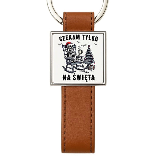 Brelok świąteczny - Czekam tylko na święta BN56 - StoryCups.pl