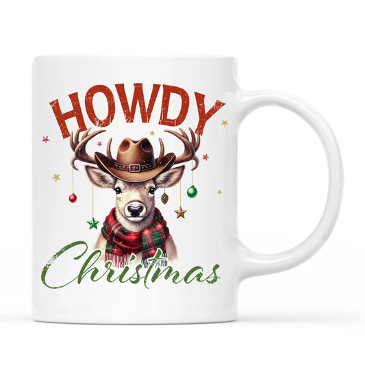 Kubek świąteczny - Howdy Christmas BN54 - StoryCups.pl