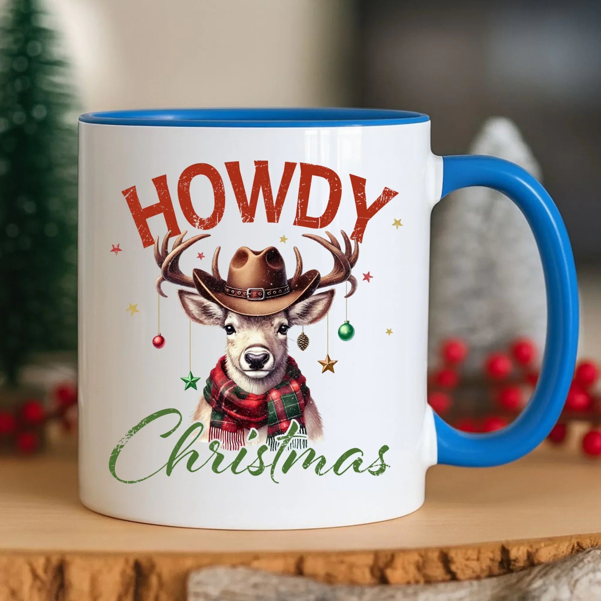Kubek świąteczny - Howdy Christmas BN54 - StoryCups.pl