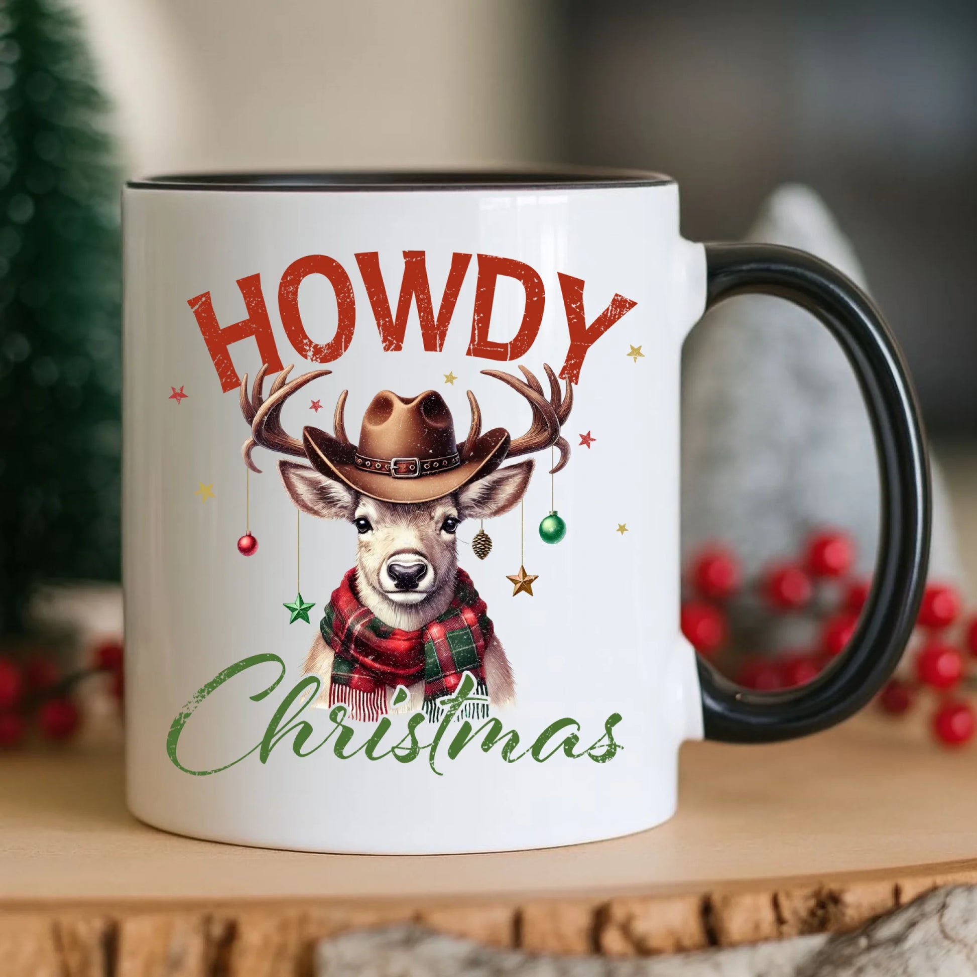 Kubek świąteczny - Howdy Christmas BN54 - StoryCups.pl